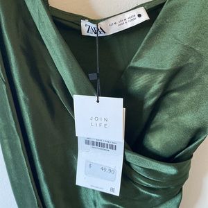 Zara silk dress